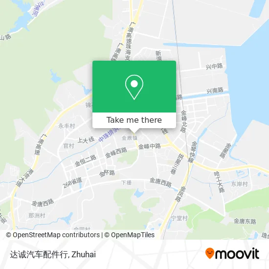 达诚汽车配件行 map