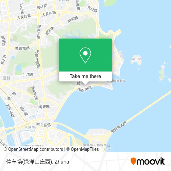 停车场(绿洋山庄西) map