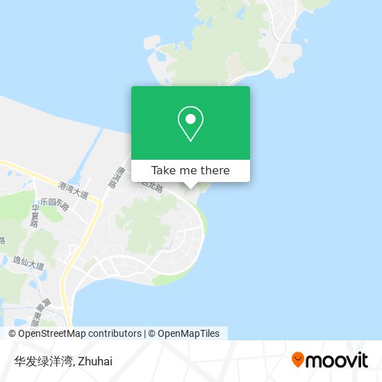 华发绿洋湾 map