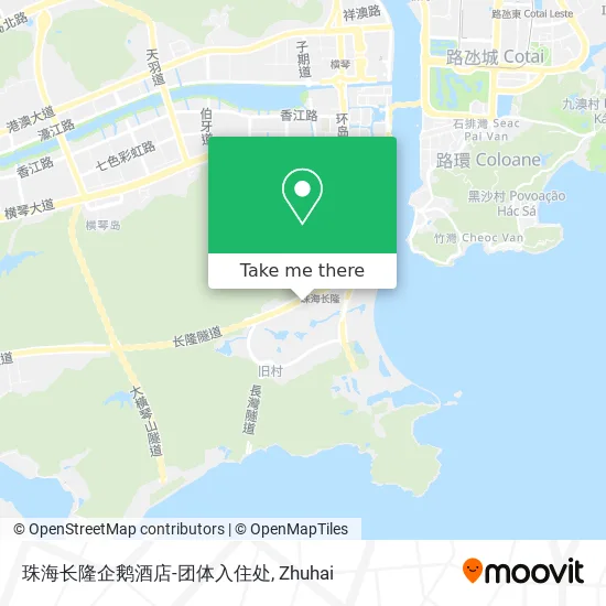珠海长隆企鹅酒店-团体入住处 map