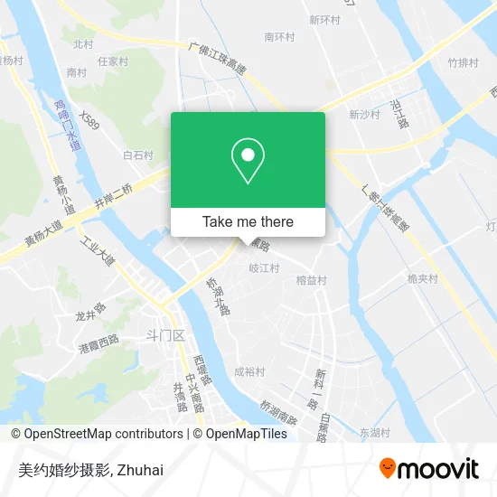 美约婚纱摄影 map