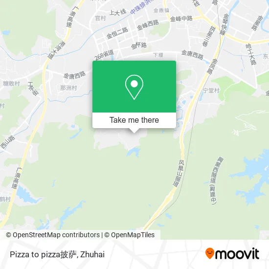 Pizza to pizza披萨 map