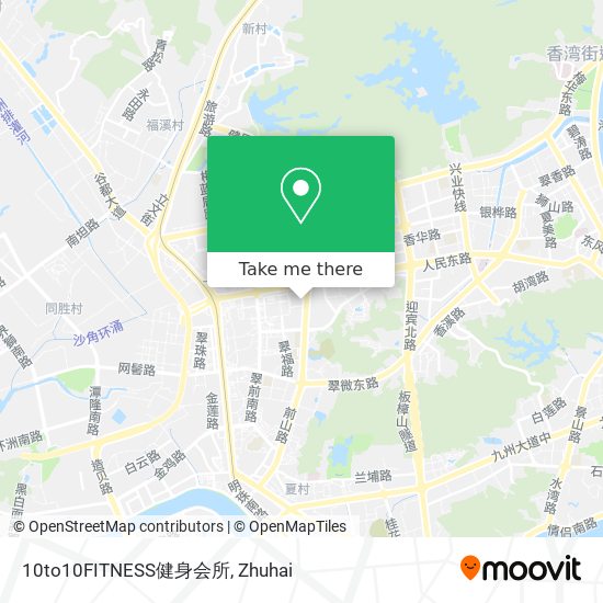 10to10FITNESS健身会所 map