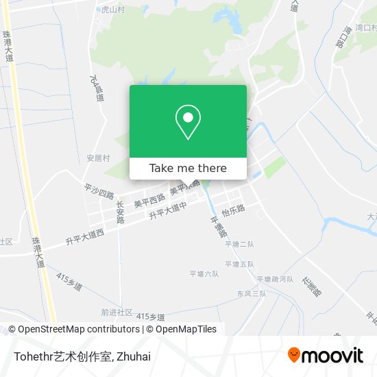 Tohethr艺术创作室 map