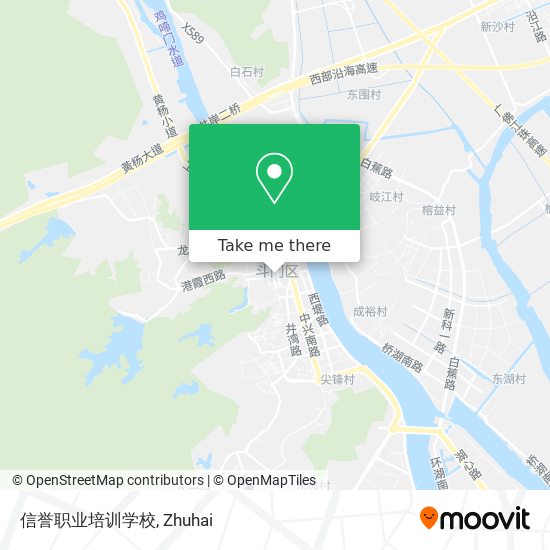 信誉职业培训学校 map