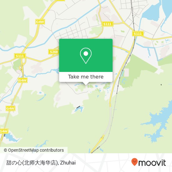 甜の心(北师大海华店) map