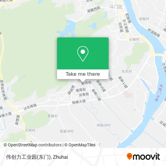 伟创力工业园(东门) map