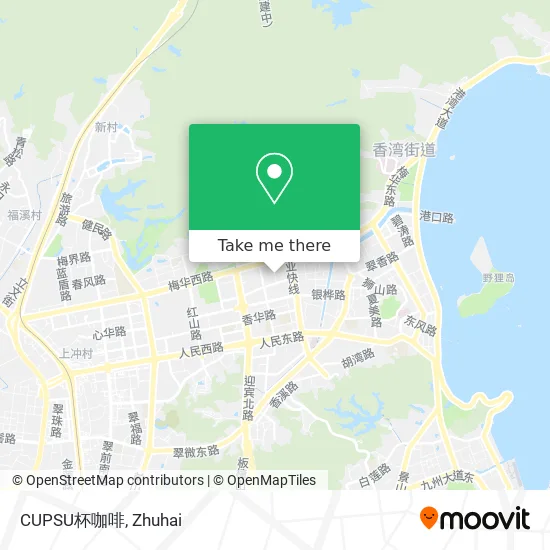 CUPSU杯咖啡 map