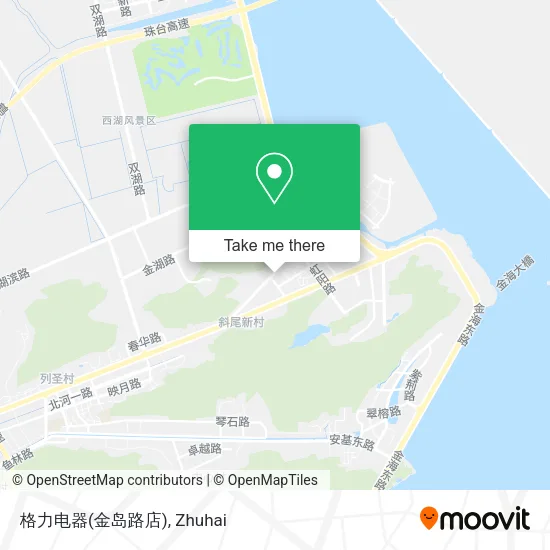 格力电器(金岛路店) map