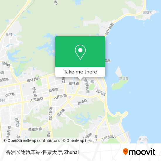 香洲长途汽车站-售票大厅 map