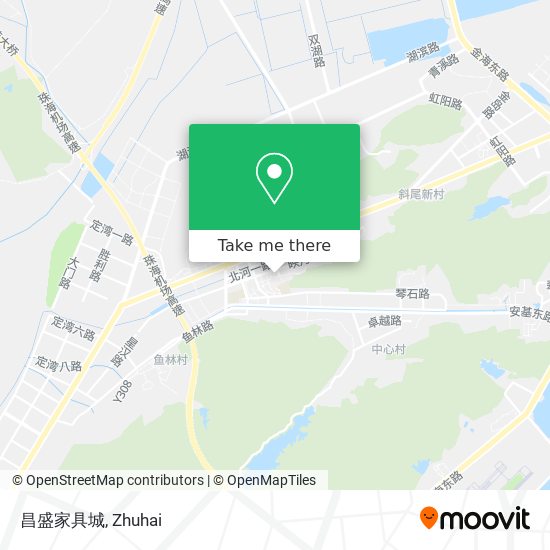 昌盛家具城 map