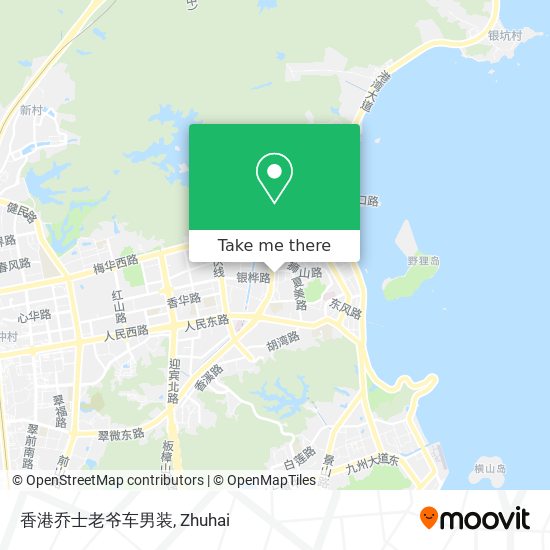 香港乔士老爷车男装 map