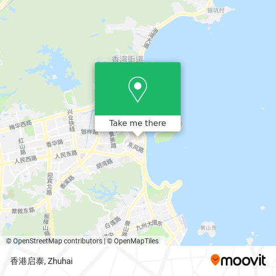 香港启泰 map
