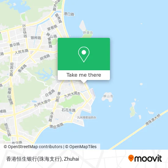 香港恒生银行(珠海支行) map
