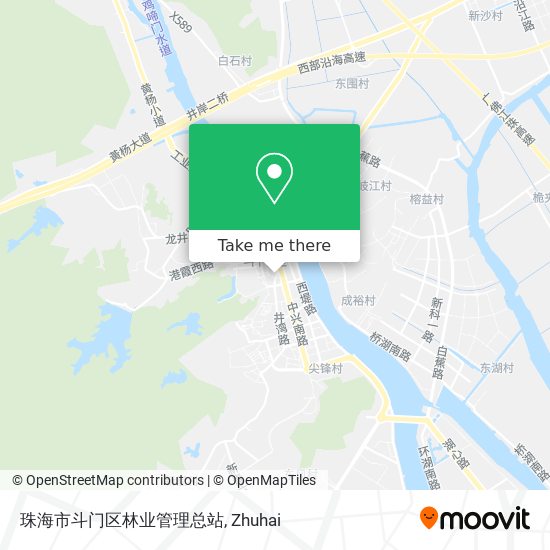 珠海市斗门区林业管理总站 map