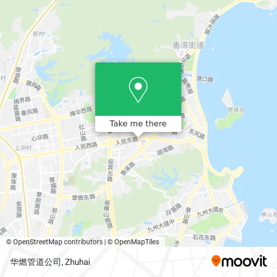 华燃管道公司 map