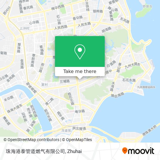 珠海港泰管道燃气有限公司 map