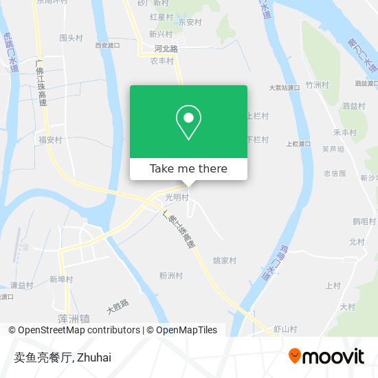 卖鱼亮餐厅 map