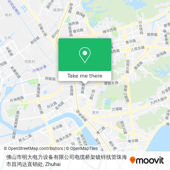 佛山市明大电力设备有限公司电缆桥架镀锌线管珠海市昌鸿达直销处 map