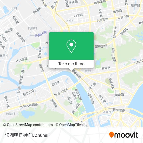 漾湖明居-南门 map