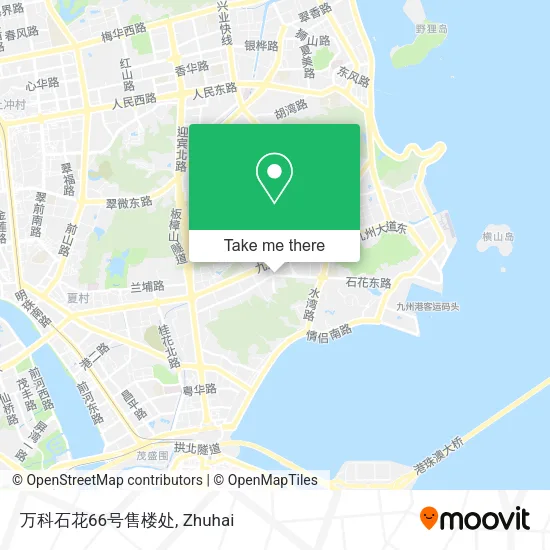 万科石花66号售楼处 map