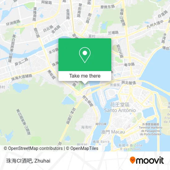 珠海CI酒吧 map