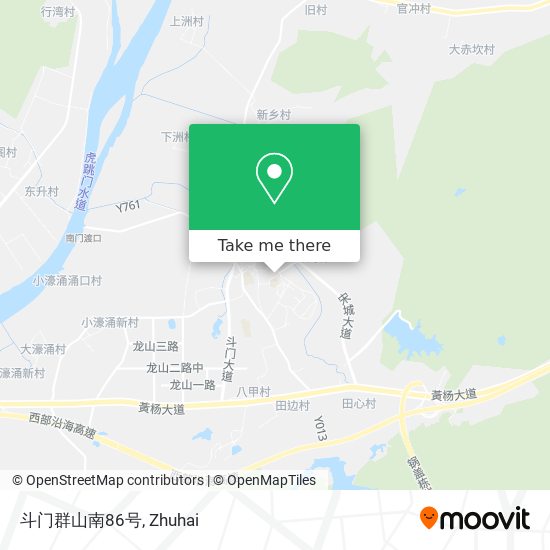 斗门群山南86号 map