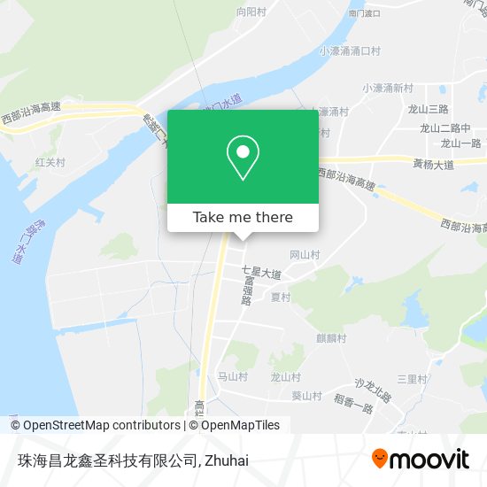 珠海昌龙鑫圣科技有限公司 map