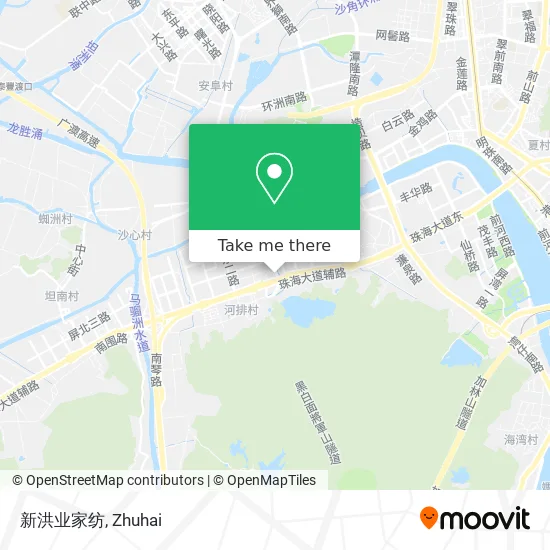 新洪业家纺 map