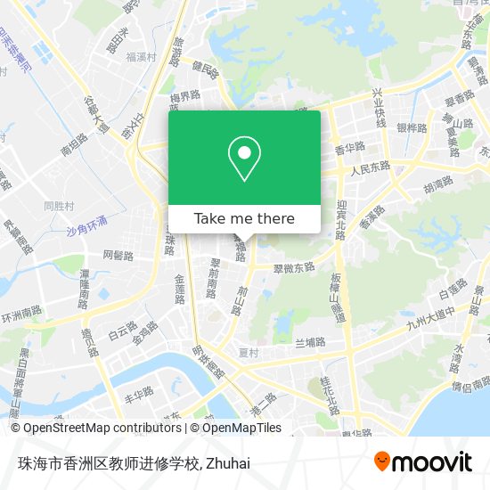 珠海市香洲区教师进修学校 map