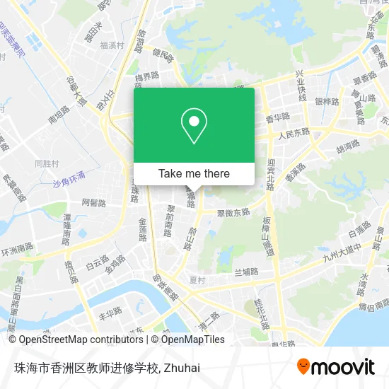 珠海市香洲区教师进修学校 map