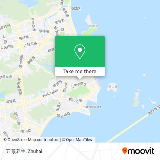 五颐养生 map