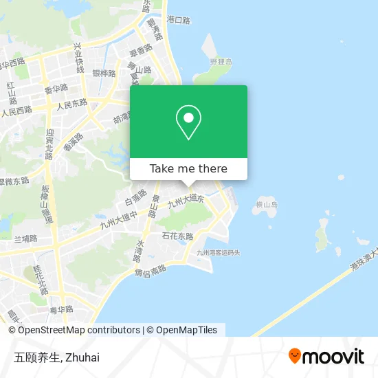 五颐养生 map