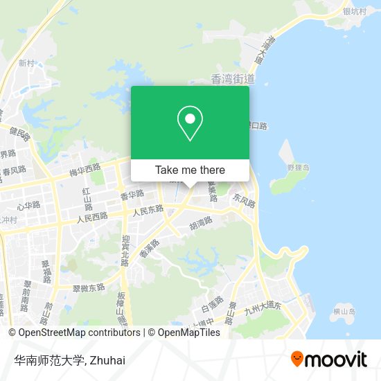 华南师范大学 map