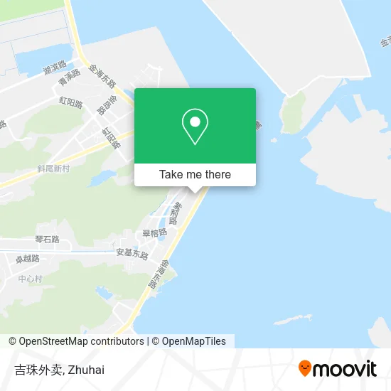 吉珠外卖 map