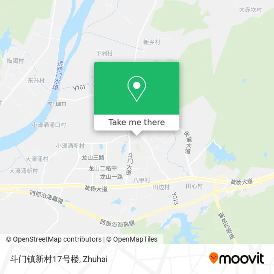斗门镇新村17号楼 map