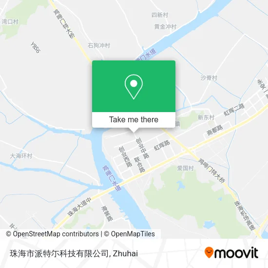 珠海市派特尓科技有限公司 map