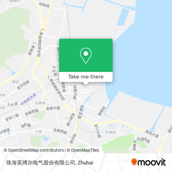 珠海英搏尔电气股份有限公司 map