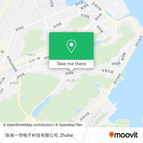 珠海一华电子科技有限公司 map