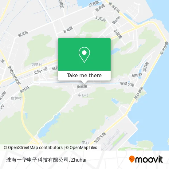 珠海一华电子科技有限公司 map
