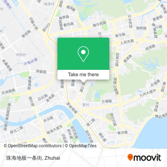 珠海地板一条街 map