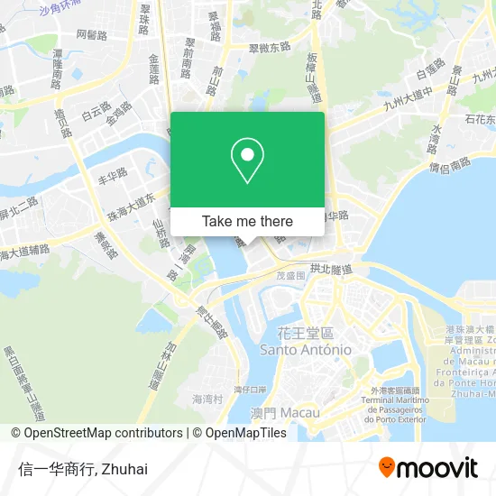 信一华商行 map