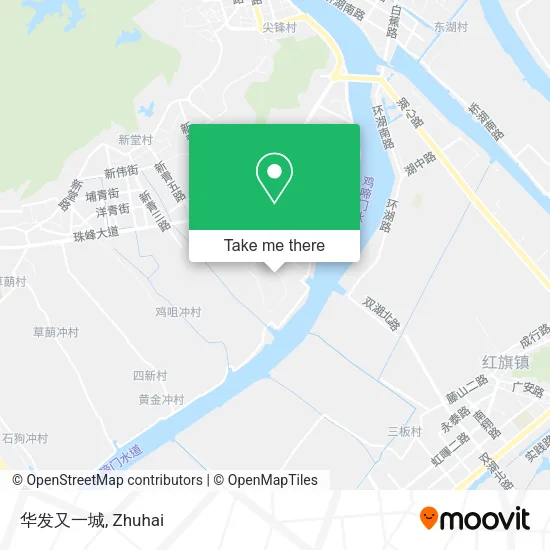 华发又一城 map