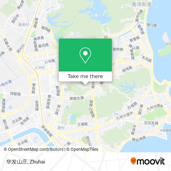 华发山庄 map