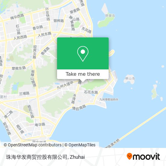 珠海华发商贸控股有限公司 map