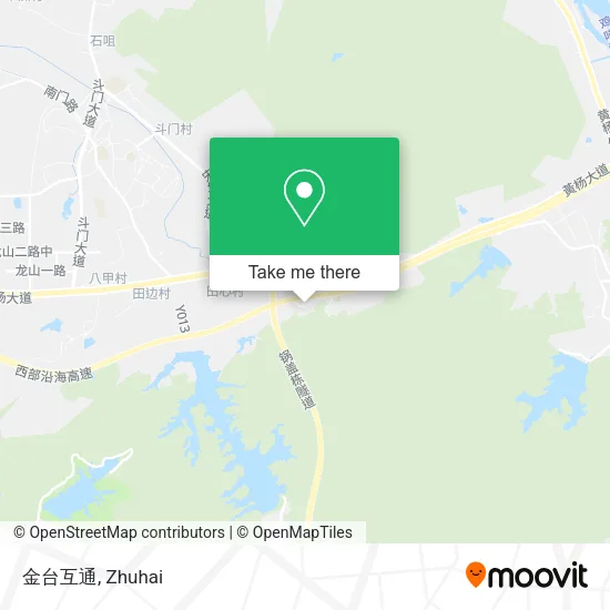 金台互通 map