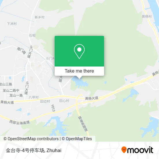 金台寺-4号停车场 map