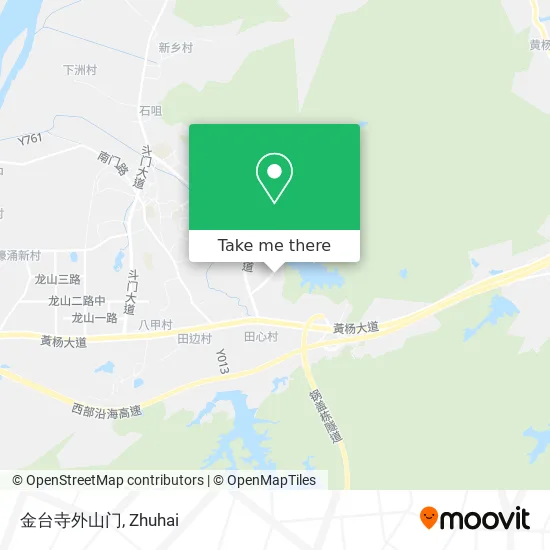 金台寺外山门 map