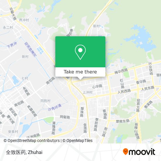 全致医药 map