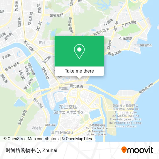 时尚坊购物中心 map